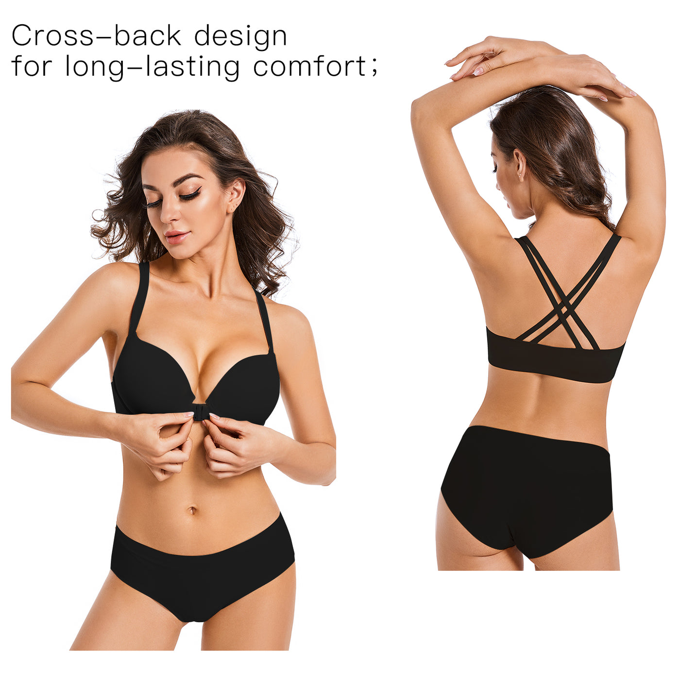 Front Closure Bras