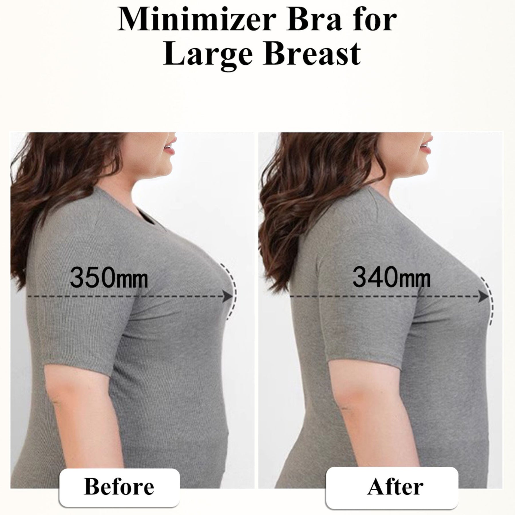 Sexy Lace Sheer Plus Size Bra Non Padded Unlined Minimizer Bras