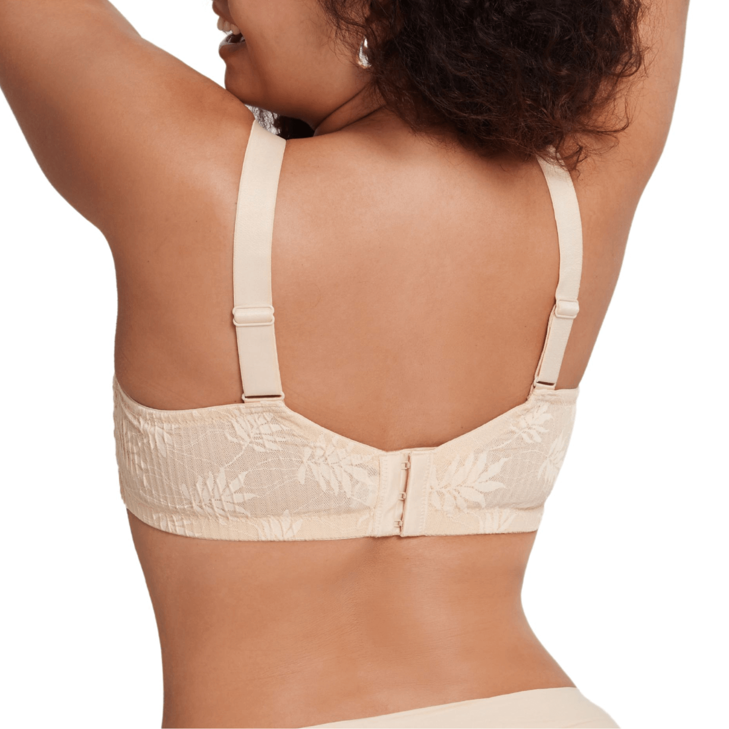 Full Coverage Unlined Wireless Bralette Plus Size Bra