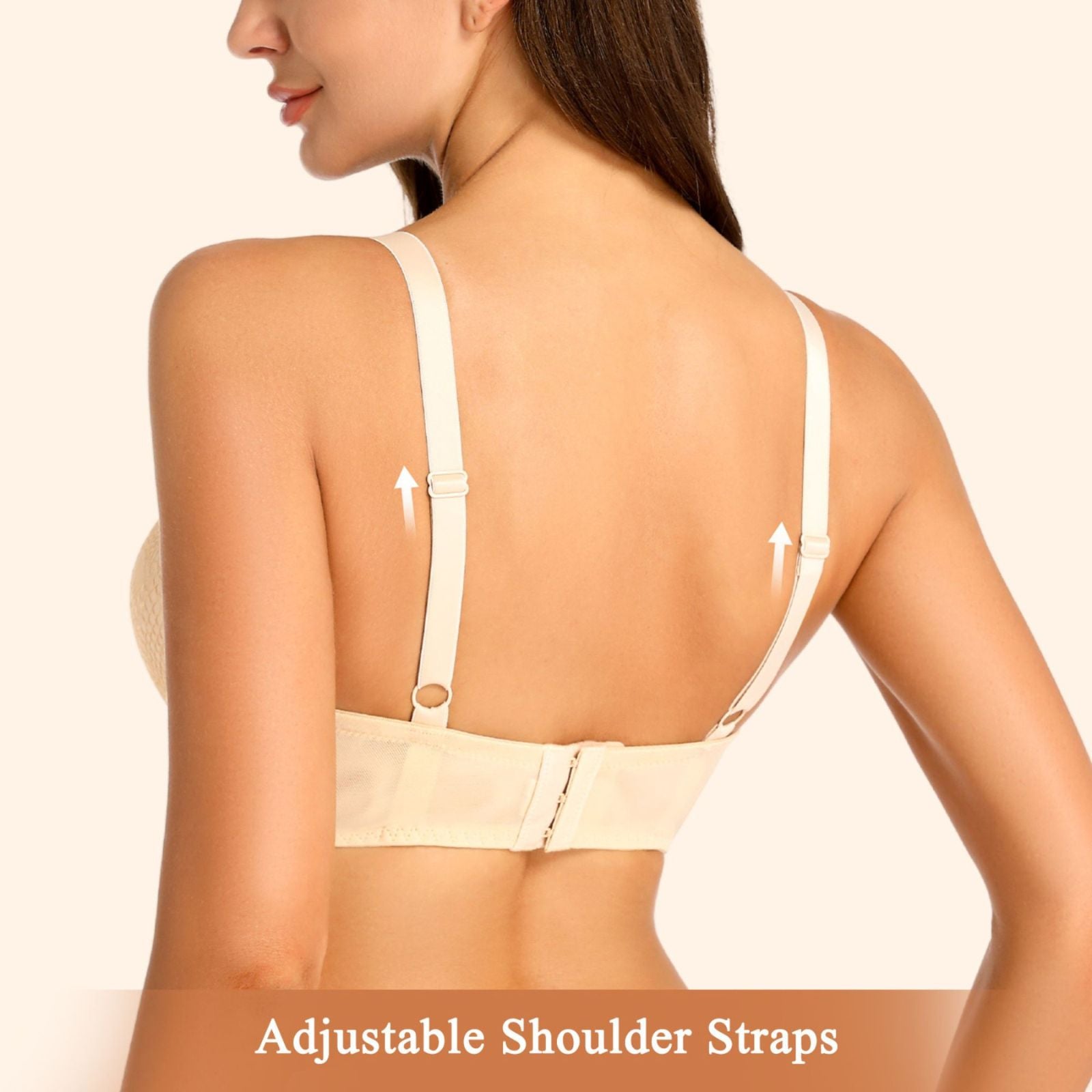 Push Up Lace Padded Underwire Bra Add 2 Cups