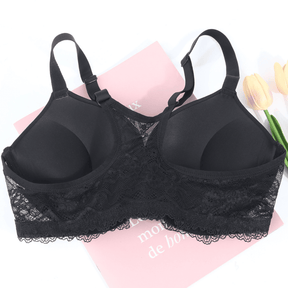 Front Closure Lace Racerback Push Up Underwire Thick Pads T-shirt Bra