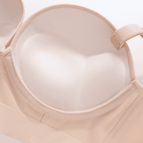 Push Up Seamless Thick Padded Bra Smoothing Longline Everyday Bras