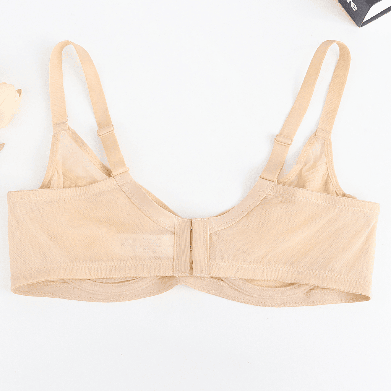 See Through Unlinded Underwire Mesh Bras