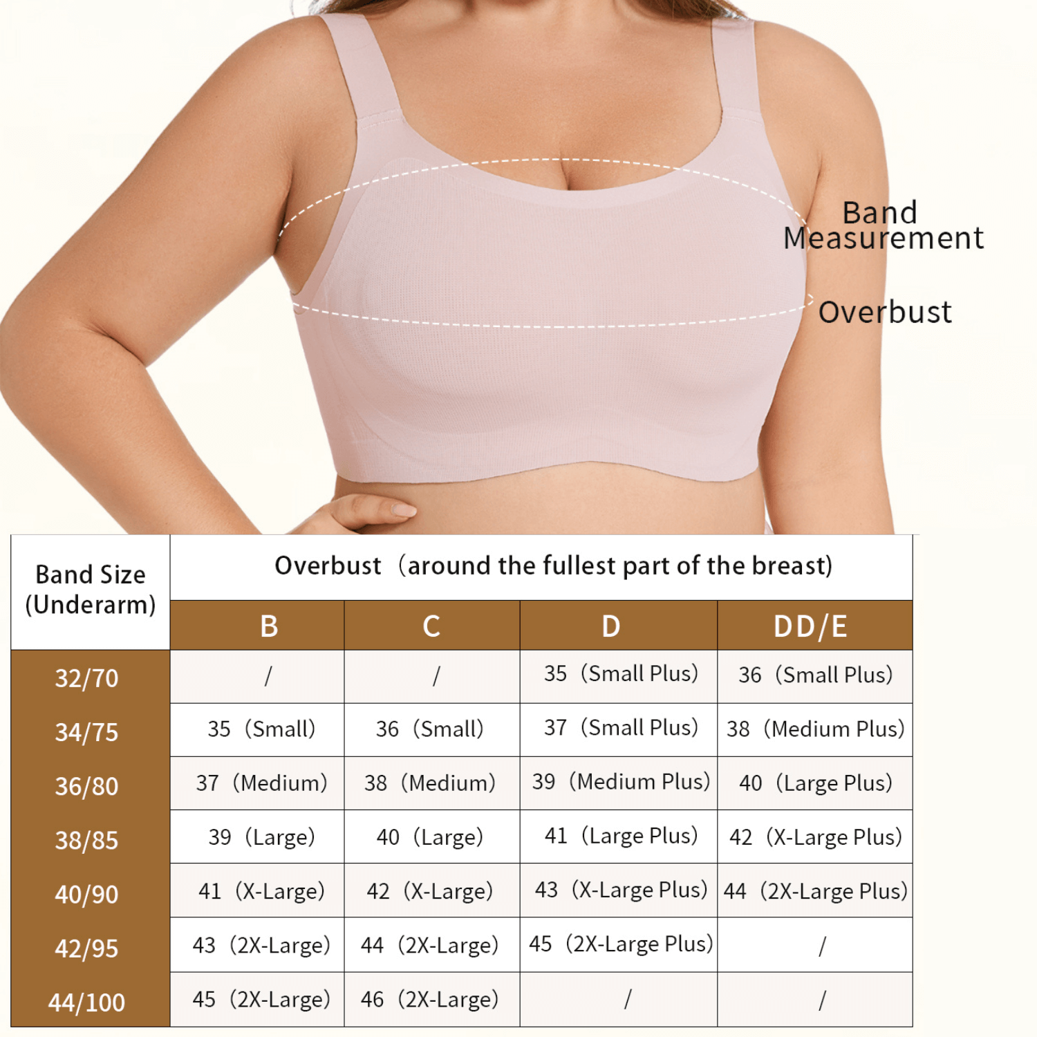 Full Coverage Wireless Seamless Comfort Everyday Bras for Women