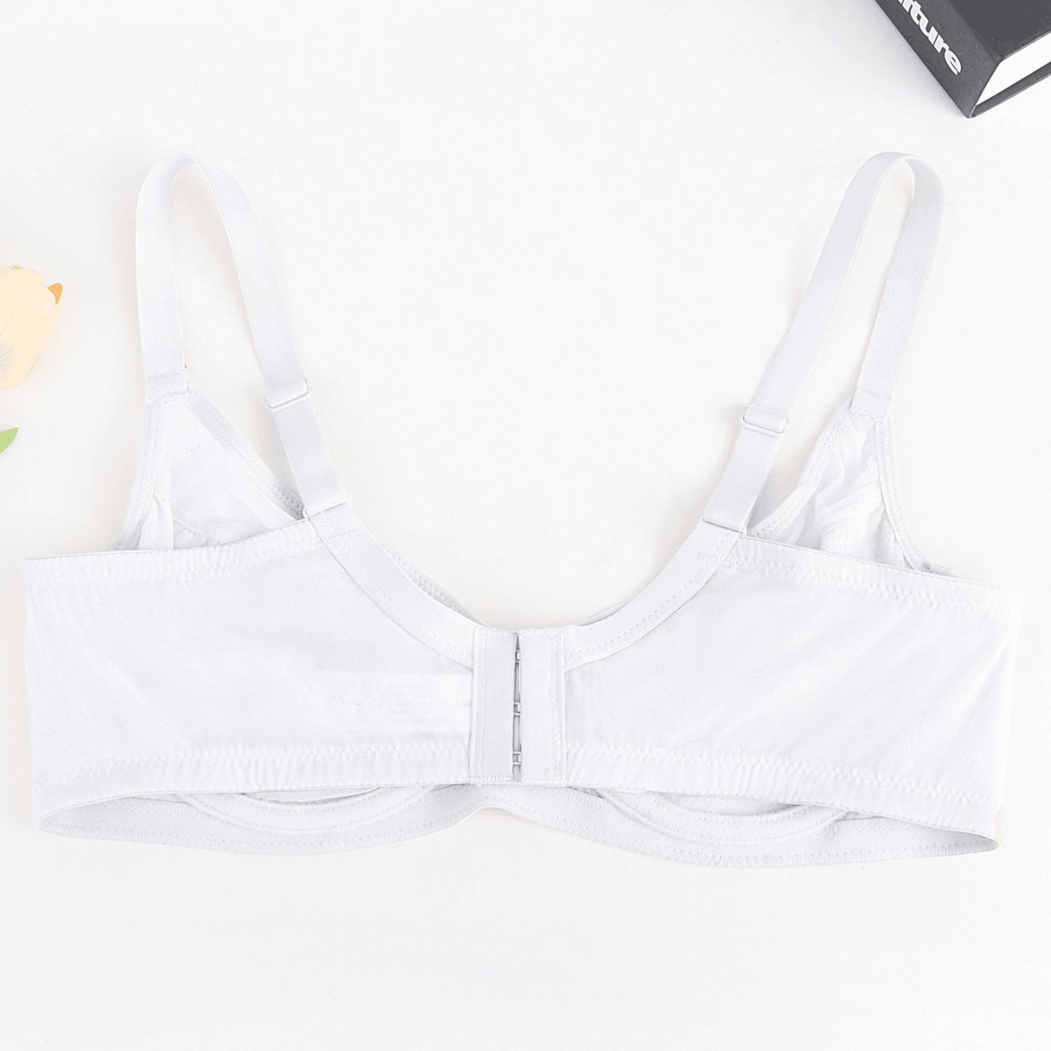 See Through Unlinded Underwire Mesh Bras