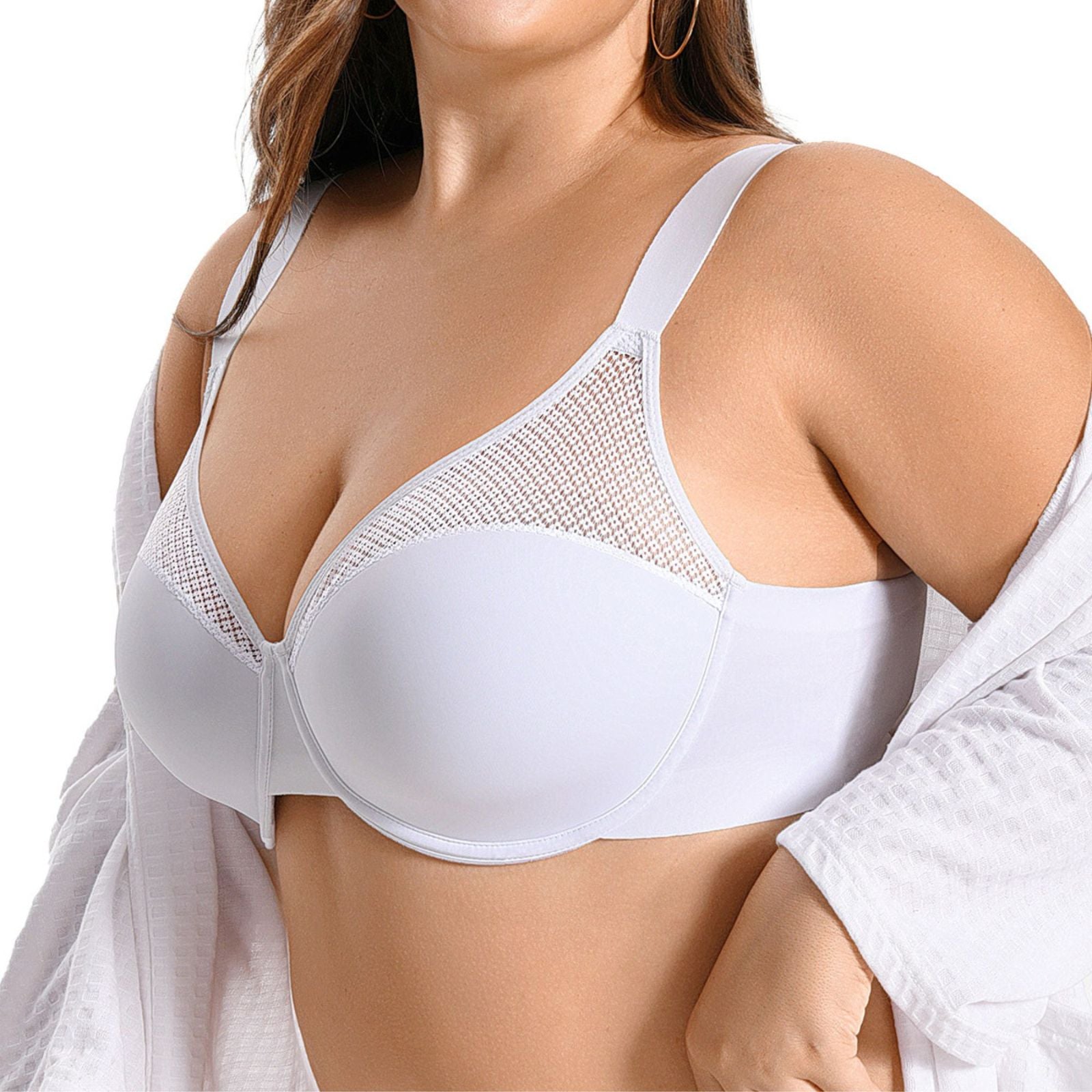 Minimizer Bras for Women Full Coverage Plus Size Underwire Bra