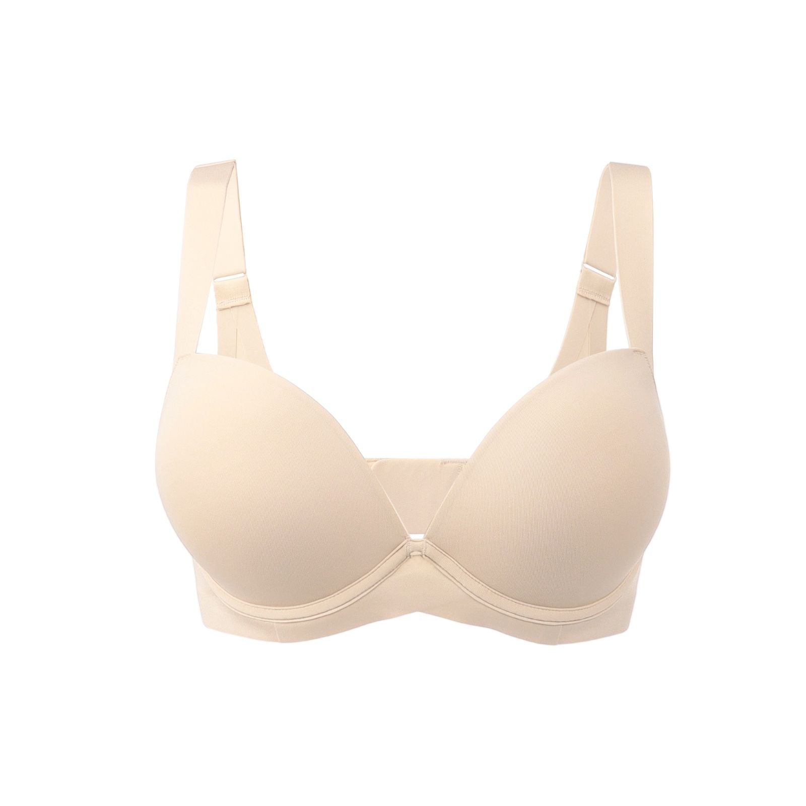 Women's Push Up  U-Back Underwire Thick Padded Bra with Wide Straps
