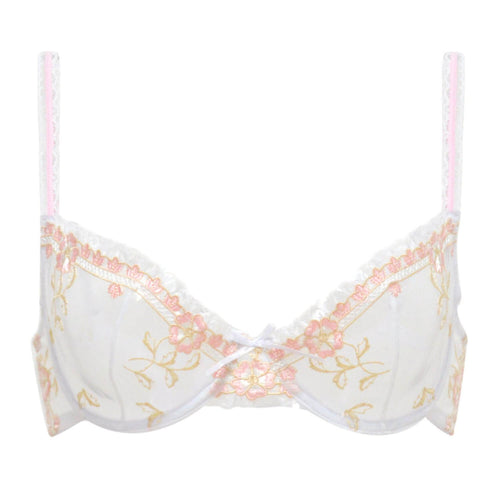 Sexy Unlined See Through Bra Floral Lace Bralette Plus Size