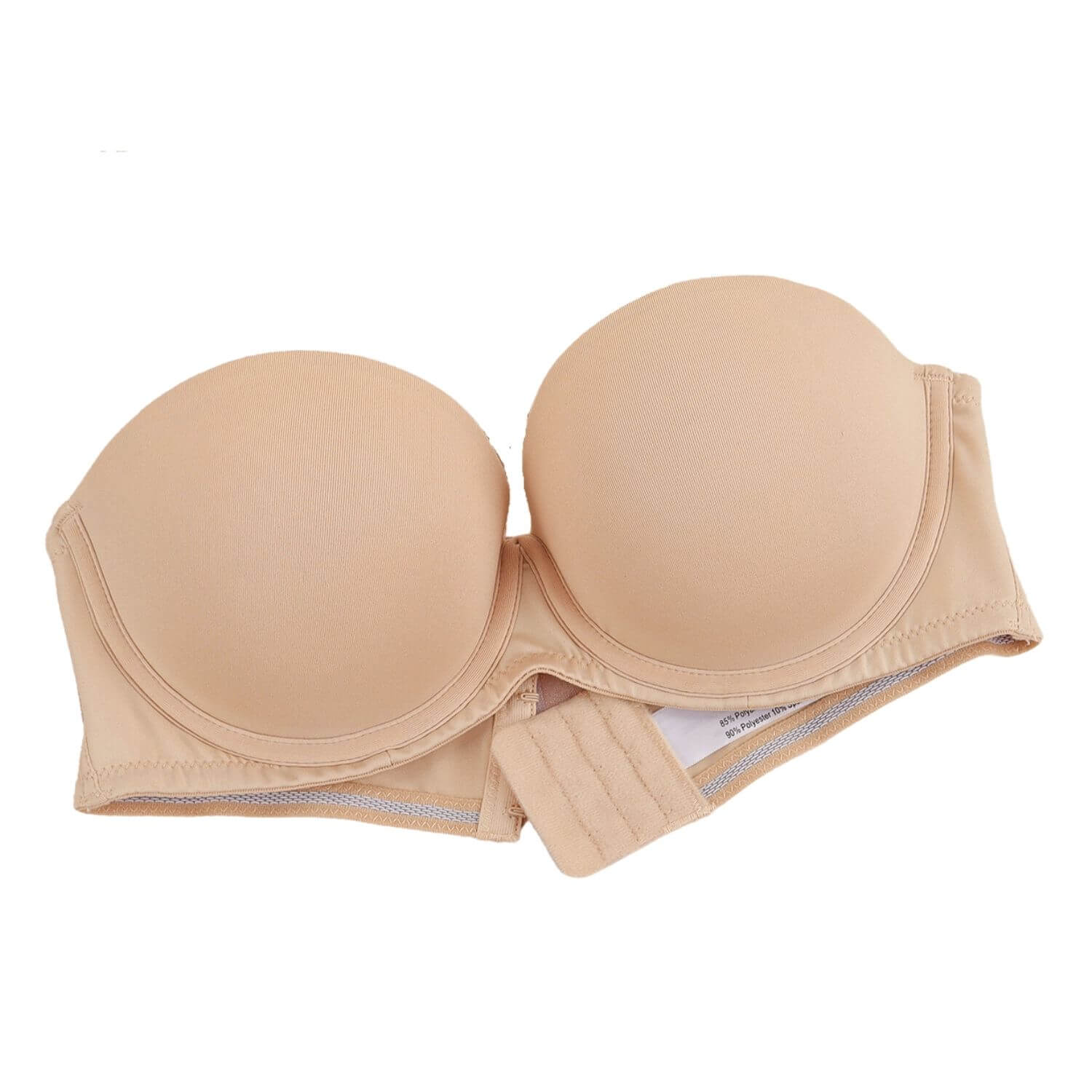 Deepwonder Strapless Convertible Push Up Bra Heavily Padded Lift Up  Supportive Add Two Cup Multiway T Shirt Bras 