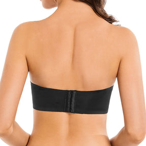 black back strapless multiway lift up bra