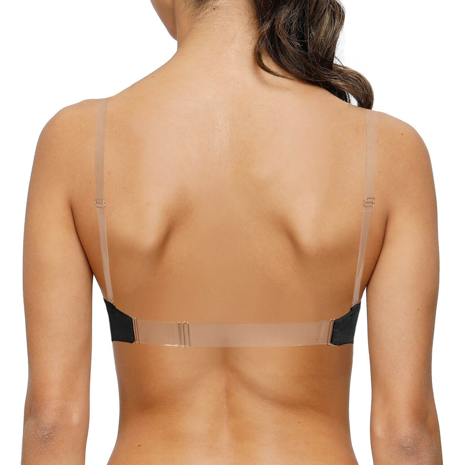 Low Back Bras For Women-seamless Deep U Plunge Backless Bras Convertible  Multiway Low Cut Open Back Bra Halter Bras