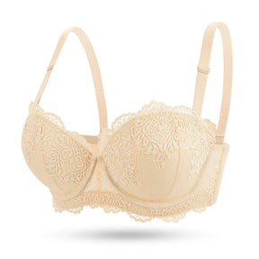 side of strapless pushup convertible bra