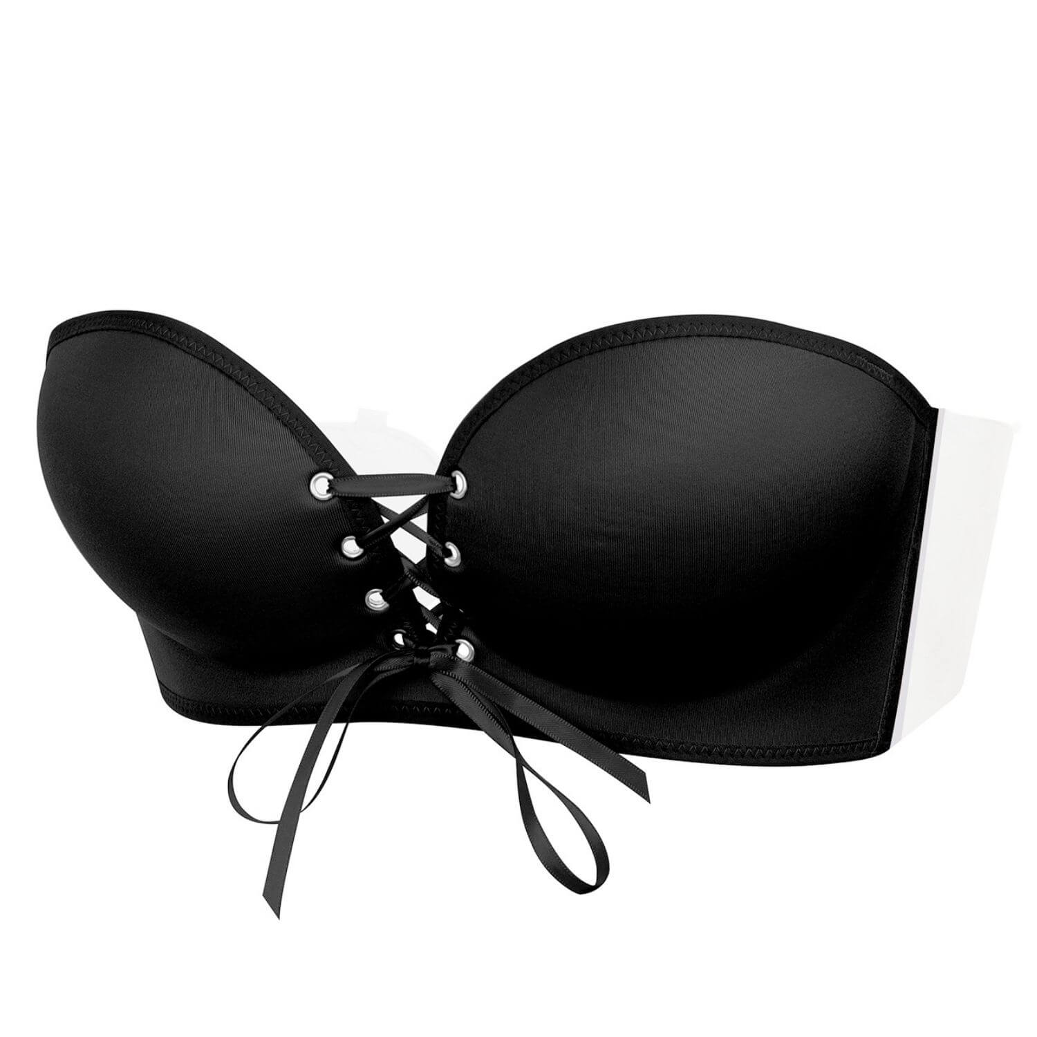 side of strapless wireless backless push up bra