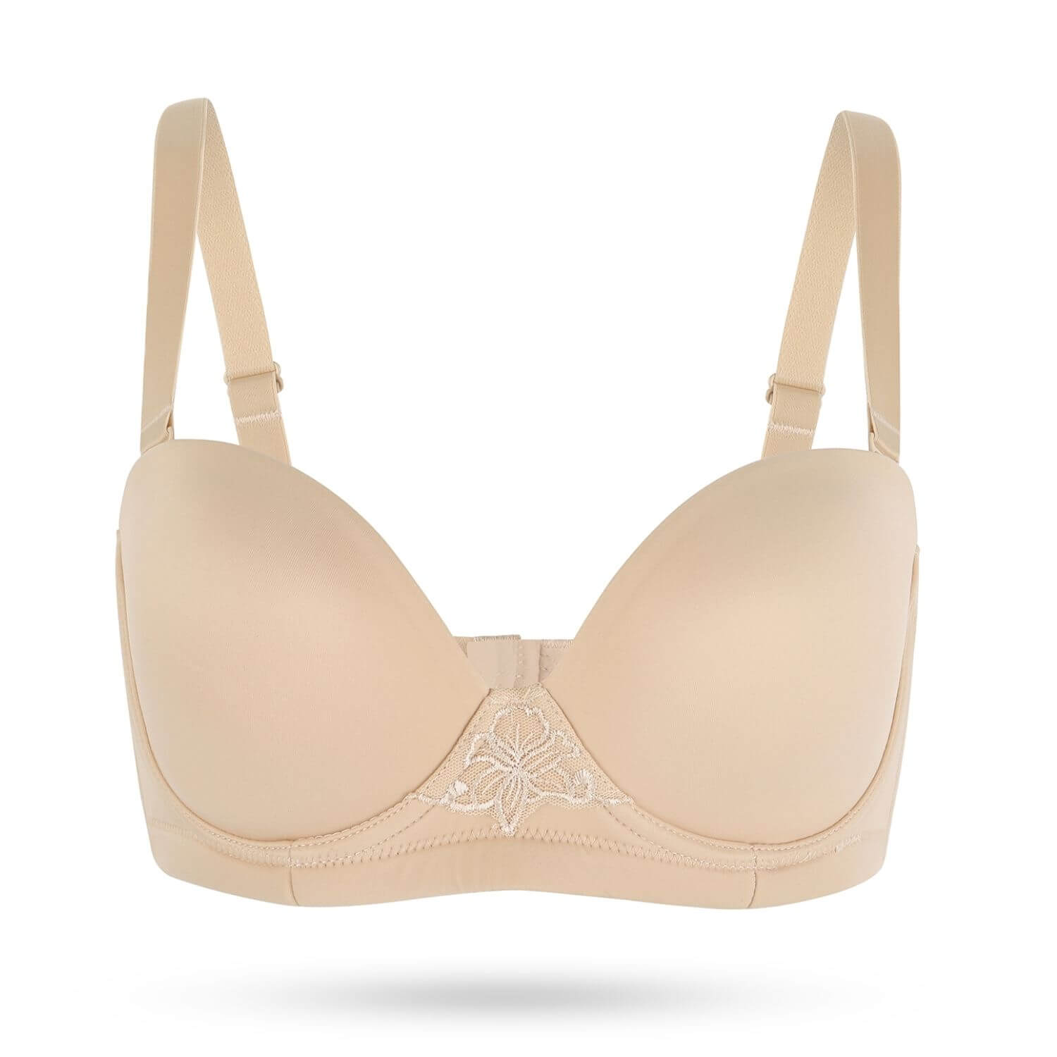 strapless multiway solid supportive bra