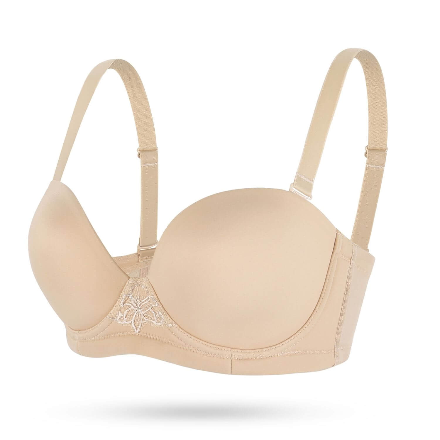 strapless multiway underwire push up bra