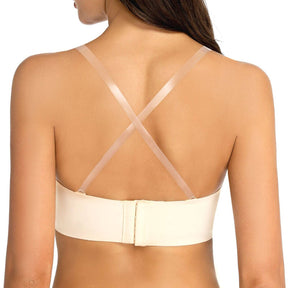 white back strapless multiway lift up bra